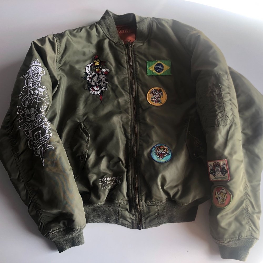 Classic Ed Hardy BomberJacket